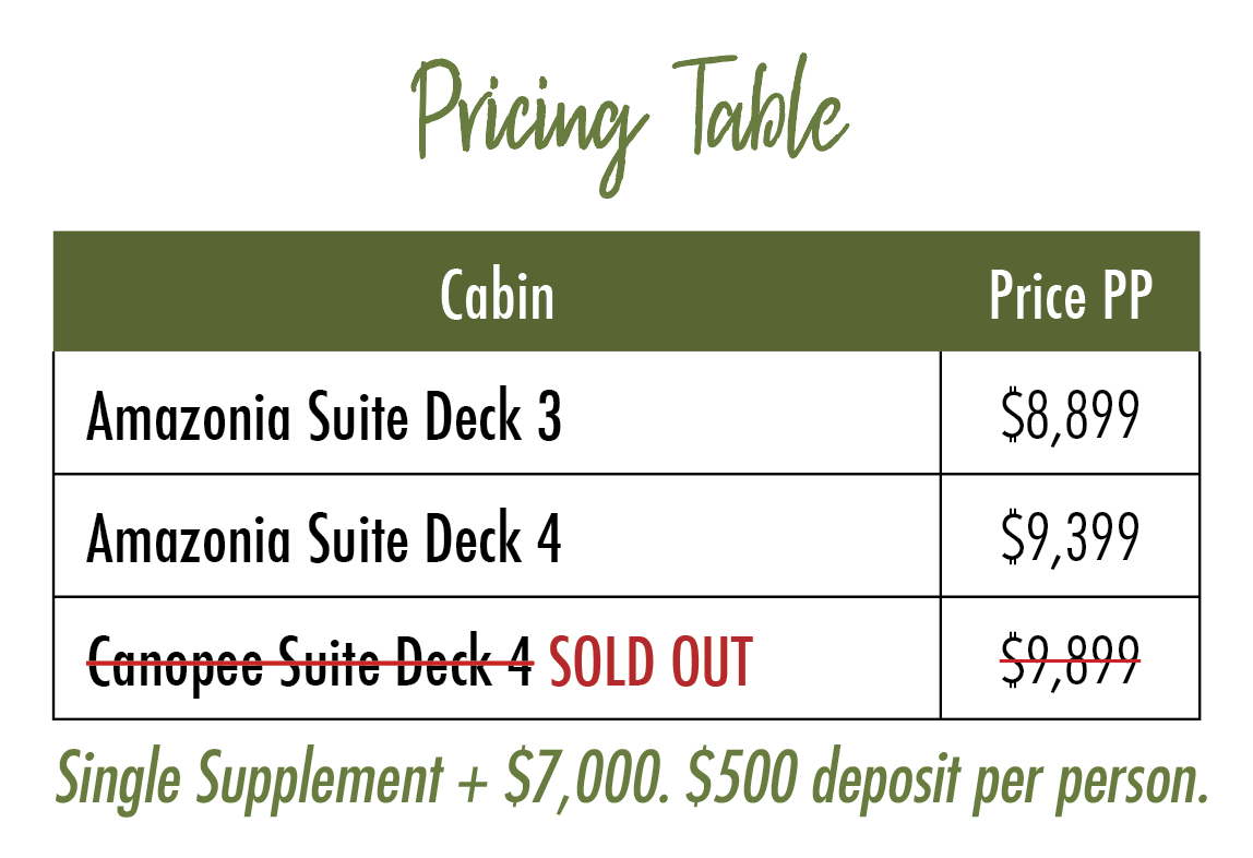 Pricing Table